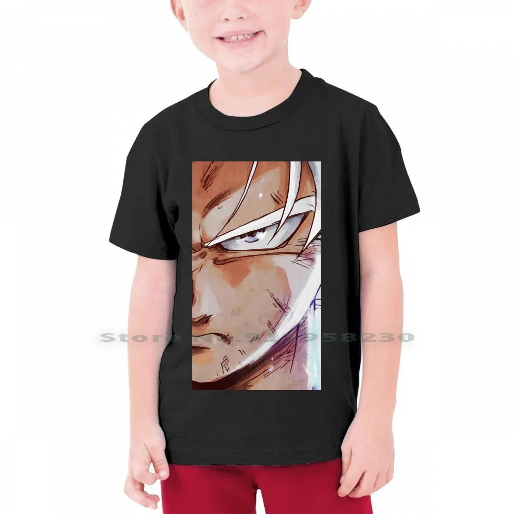 Z ( Dbz ) ( Low Poly Abstract ) Fanart ( Zoomout Effect ) T Shirt 100% Cotton Abstract Dragon Effect Ball Zoo Ana Pol Out Art