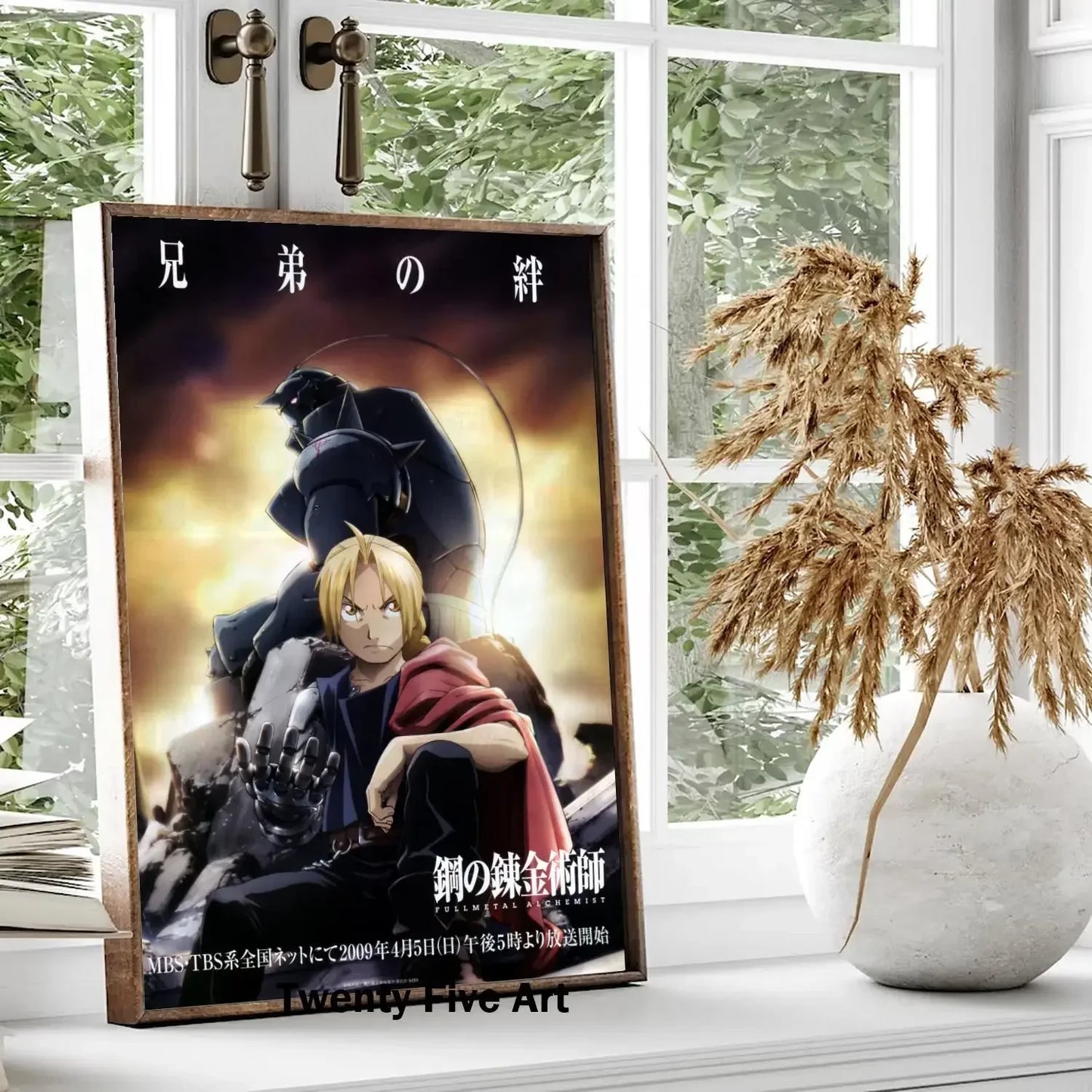 Fullmetal Alchemist Anime Poster Prints Wall Art Canvas Painting Poster For Modern Family Living Room Home Decor