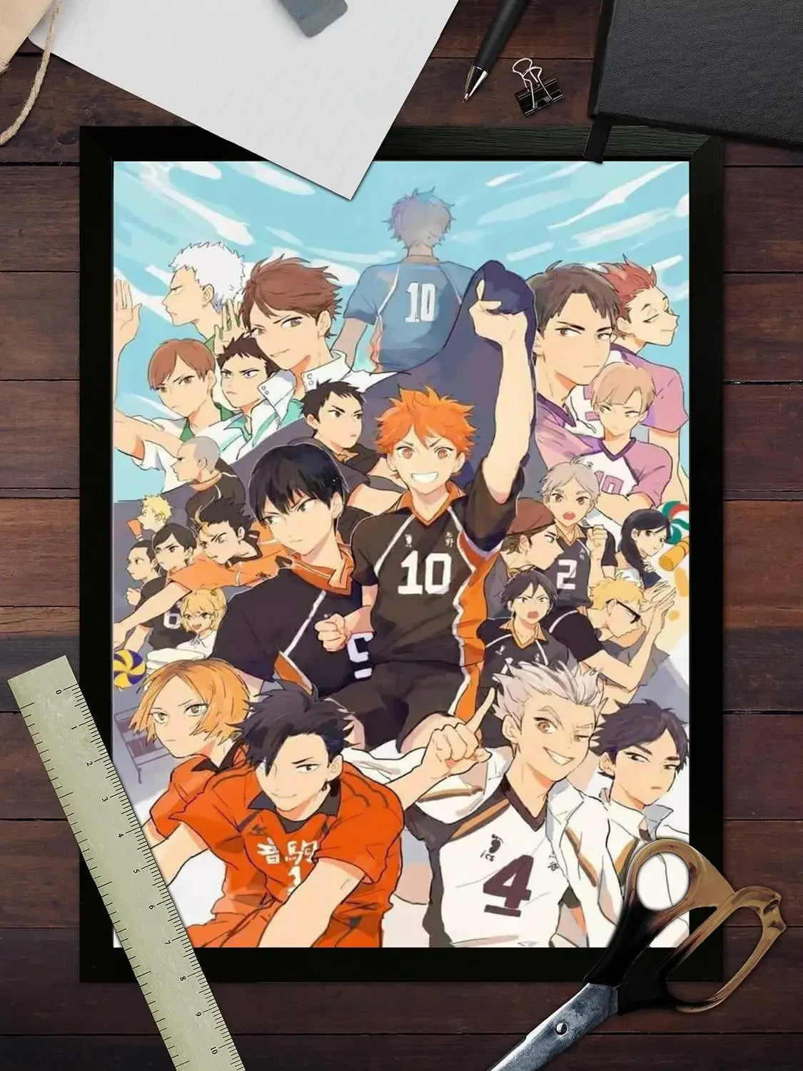 Haikyu Hinata Season Ova Anime Poster Prints Wall Art Canvas Painting Poster For Modern Family Living Room Home Decor